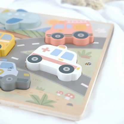 Puzzle "Transport" de BusyKids BusyKids Europe s.r.o.