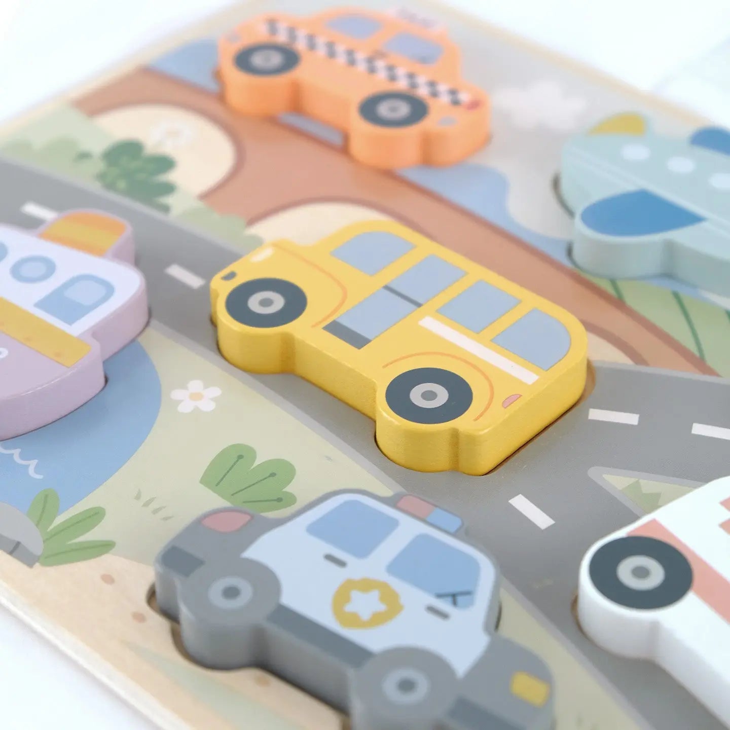 Puzzle "Transport" de BusyKids BusyKids Europe s.r.o.