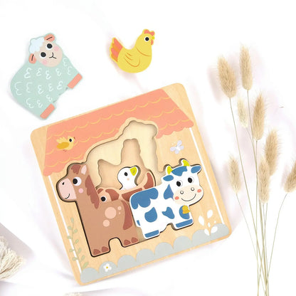 BusyKids Puzzle "Ferme" BusyKids Europe s.r.o.