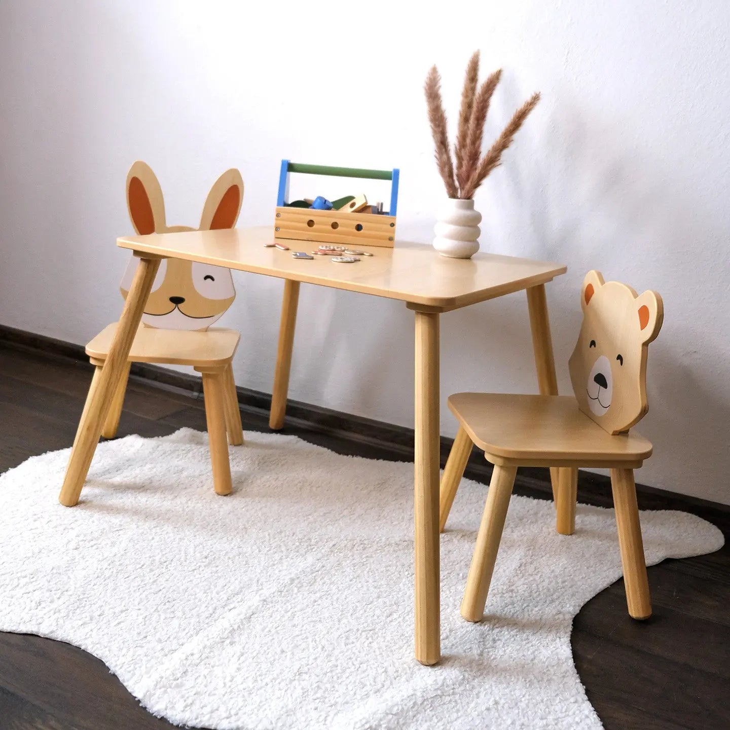 Ensemble de Deux Chaises et une Table Compacte BusyKids Europe s.r.o.