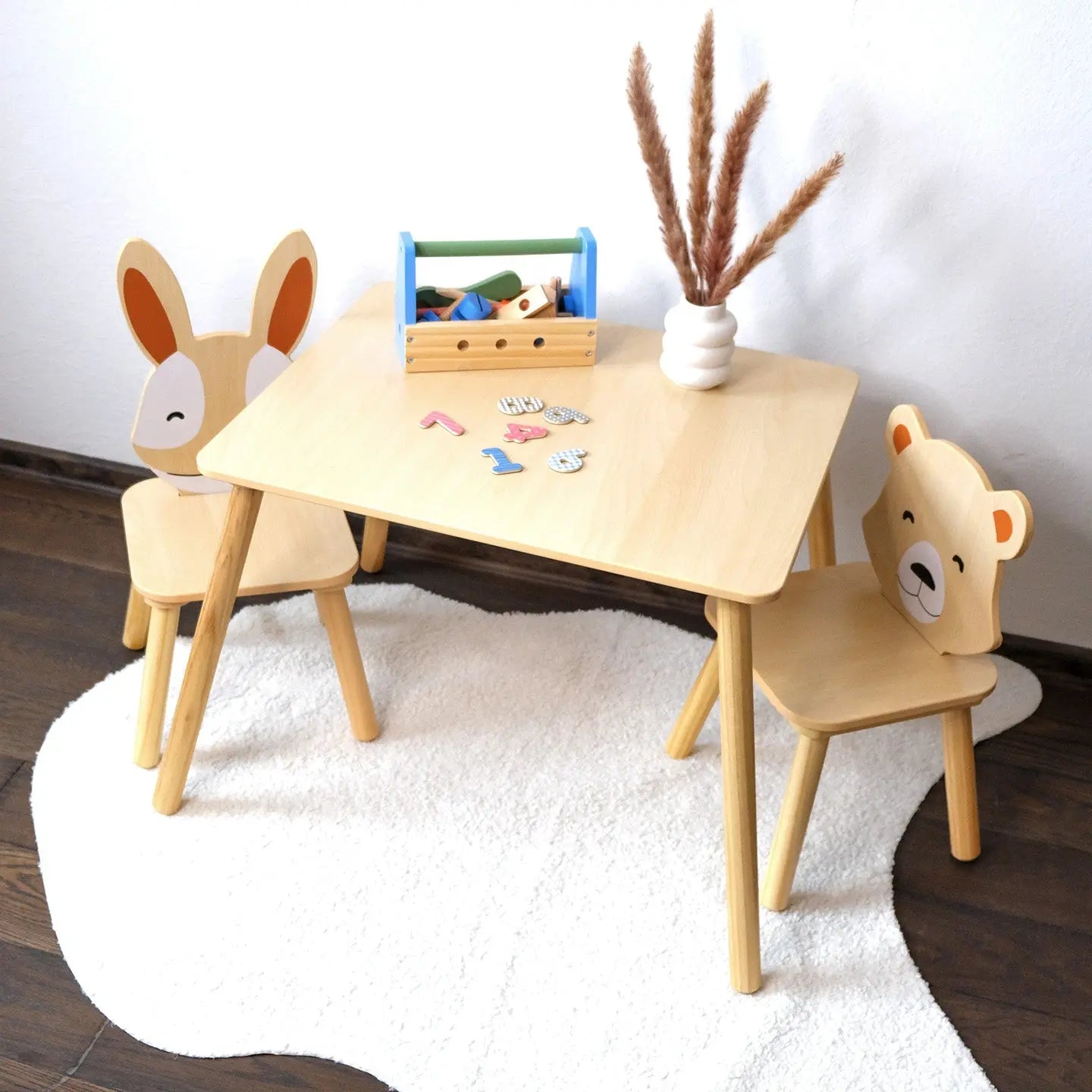 Ensemble de Deux Chaises et une Table Compacte BusyKids Europe s.r.o.