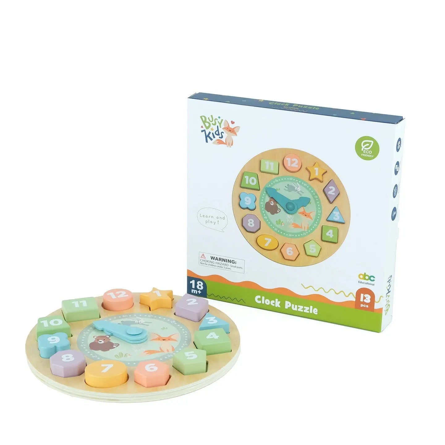 Horloge-Puzzle Enfant BusyKids BusyKids Europe s.r.o.