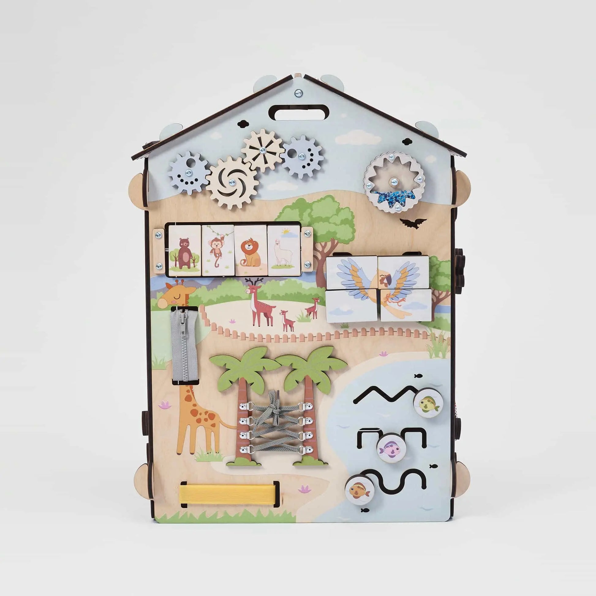 Busy board Maison d’activités “ZOO” de BusyKids BusyKids Europe s.r.o.