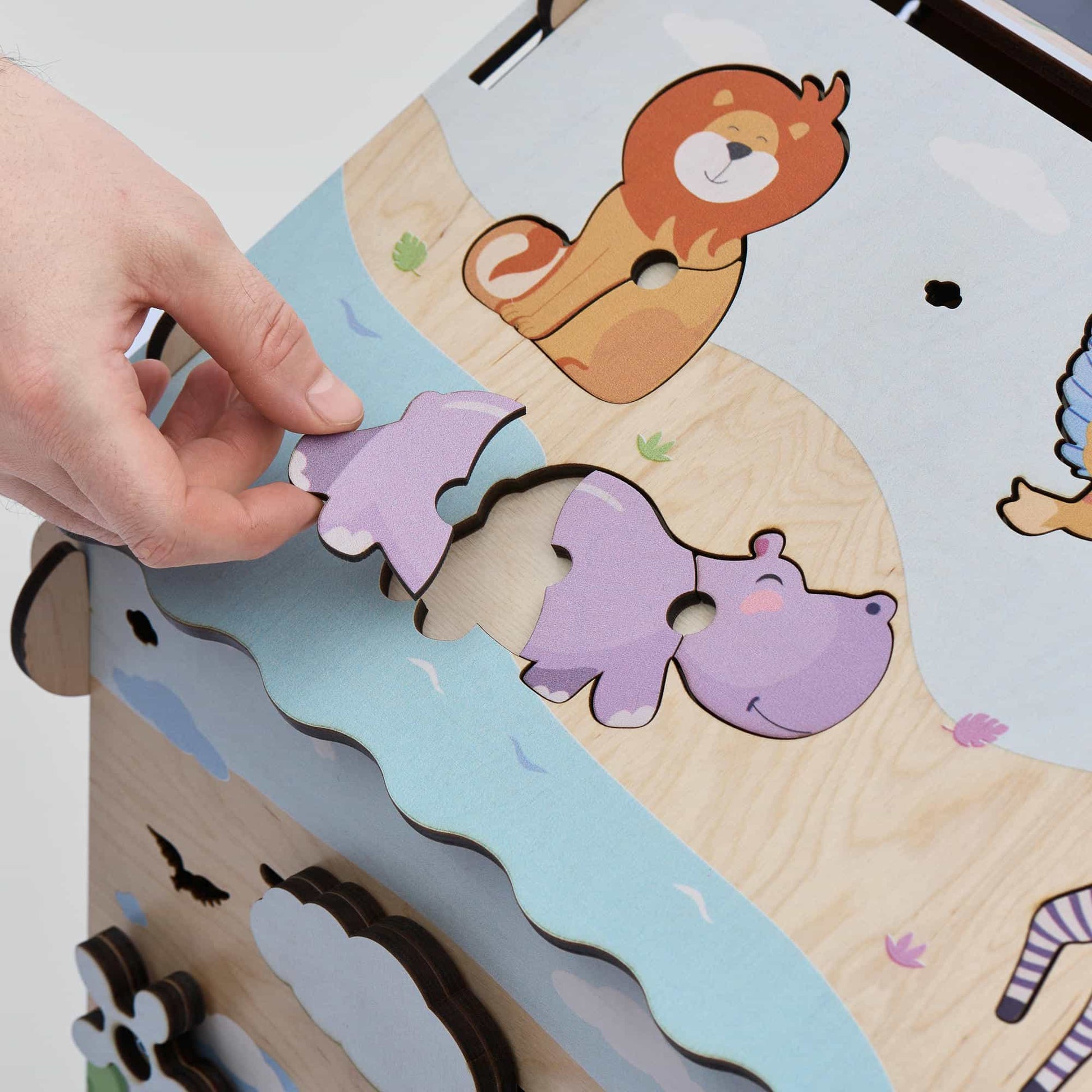 Busy board Maison d’activités “ZOO” de BusyKids BusyKids Europe s.r.o.