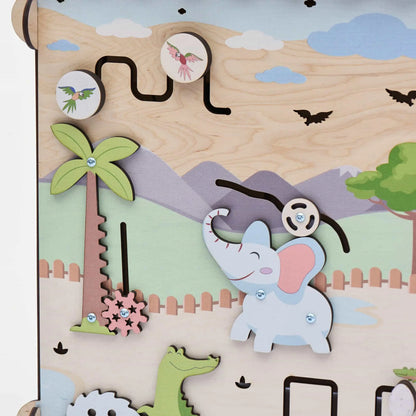 Busy board Maison d’activités “ZOO” de BusyKids BusyKids Europe s.r.o.