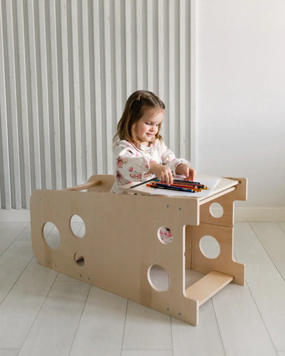 Tour d'observation Montessori 3-en-1 - XL BusyKids Europe s.r.o.
