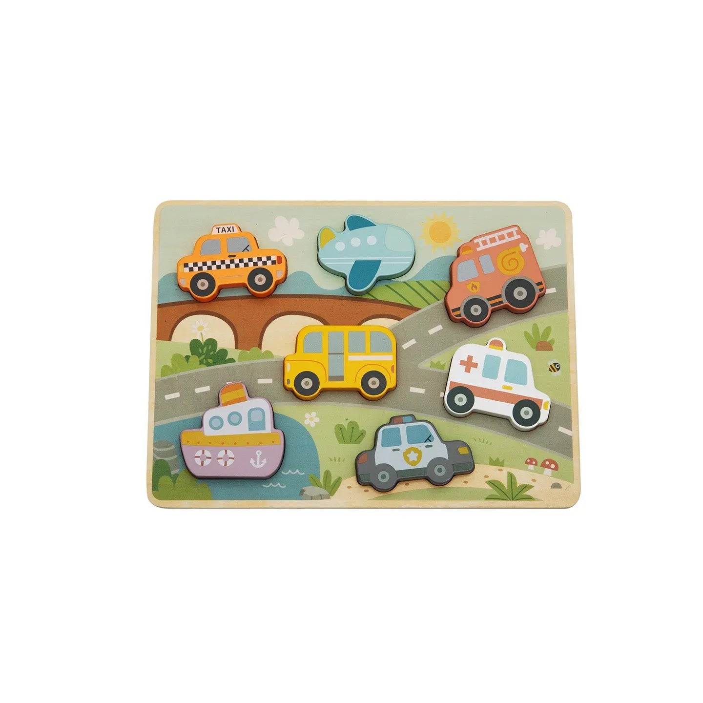 Puzzle "Transport" de BusyKids BusyKids Europe s.r.o.