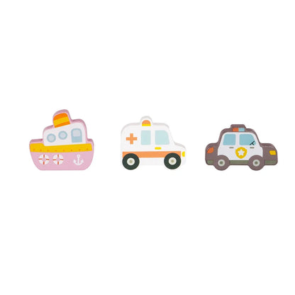 Puzzle "Transport" de BusyKids BusyKids Europe s.r.o.