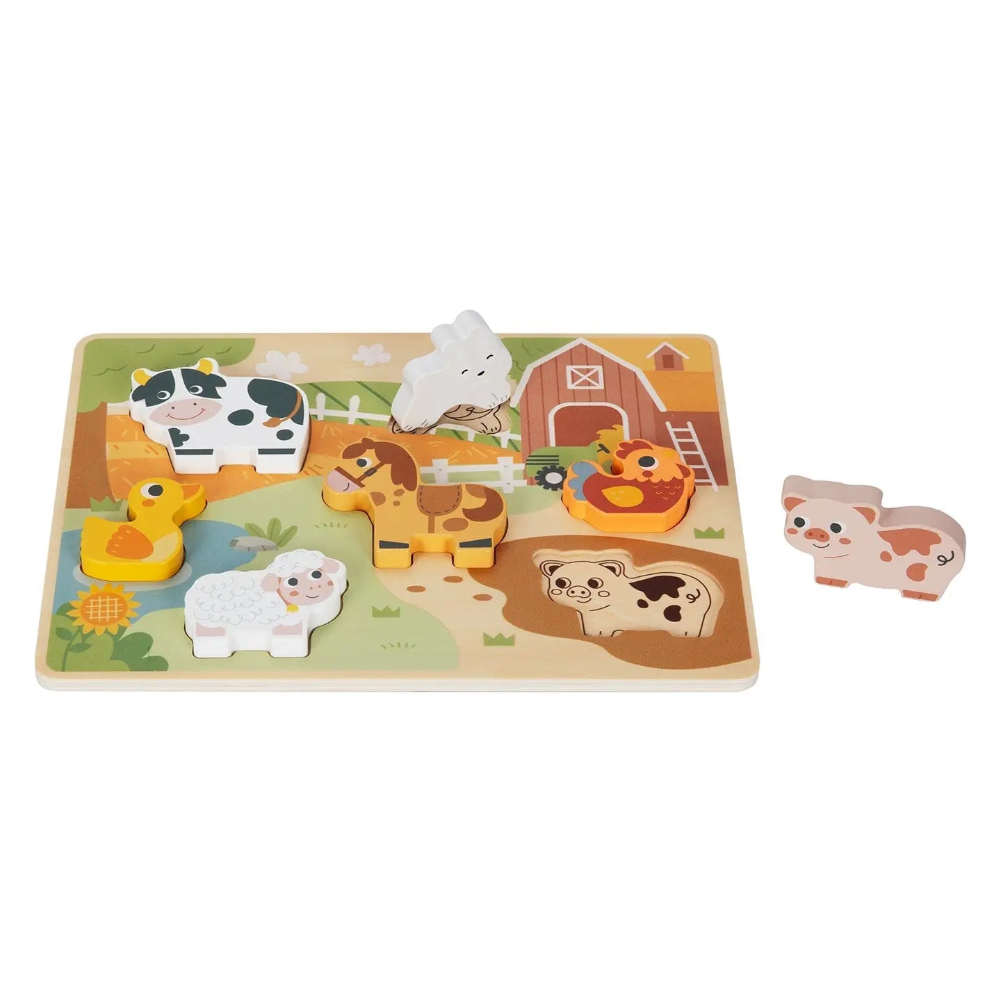 Puzzle captivant pour enfants de BusyKids - "Ferme" BusyKids Europe s.r.o.