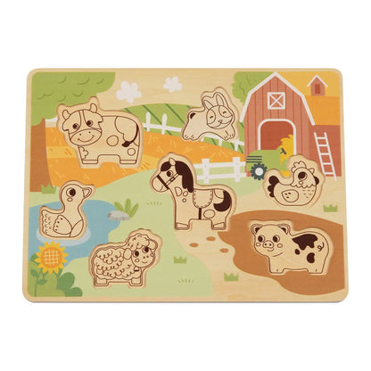 Puzzle captivant pour enfants de BusyKids - "Ferme" BusyKids Europe s.r.o.