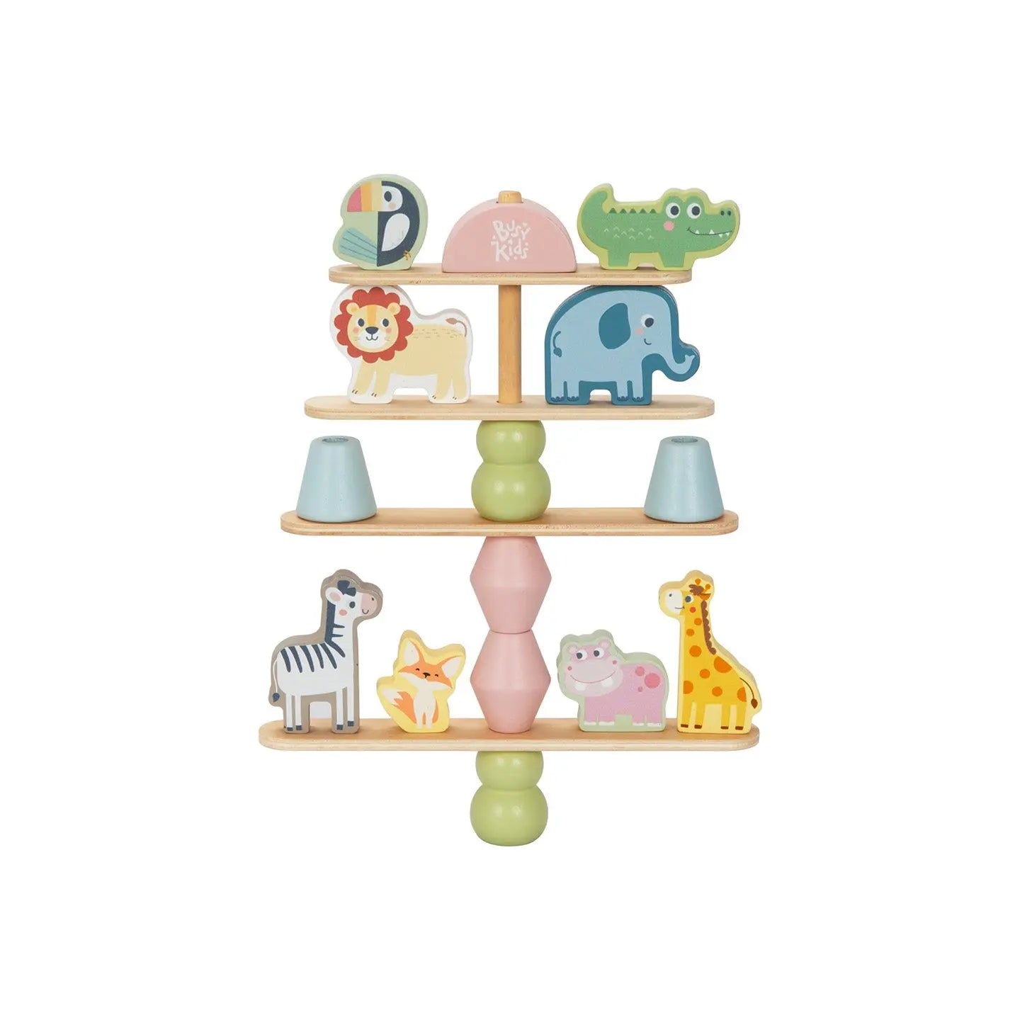 Jeu d'empilage d'animaux BusyKids BusyKids Europe s.r.o.