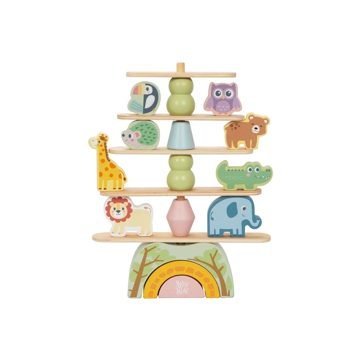 Jeu d'empilage d'animaux BusyKids BusyKids Europe s.r.o.