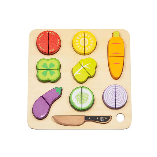 Le trieur en bois  Montessori "Légumes" pour enfants