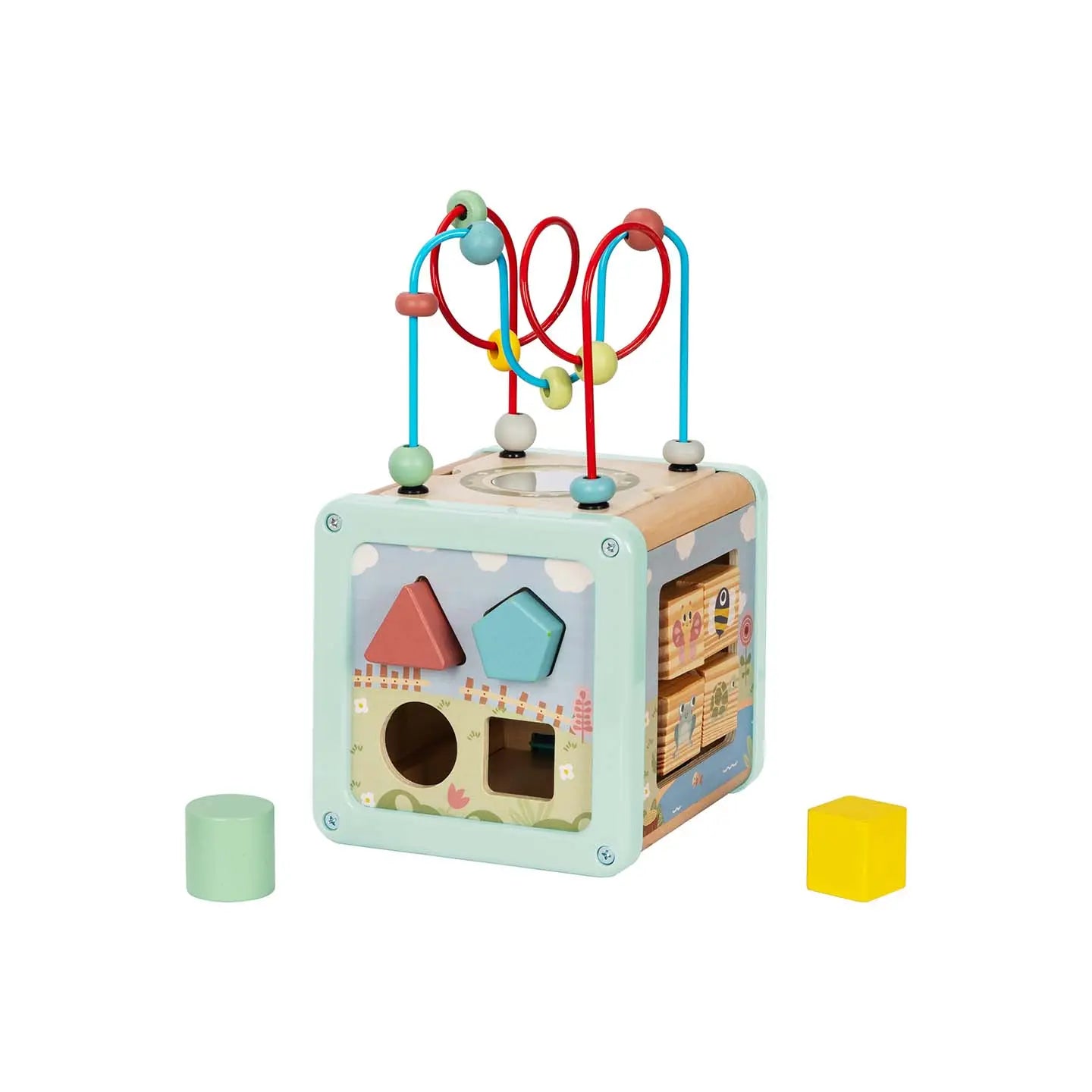 Cube éducatif multifonctionnel BusyKids