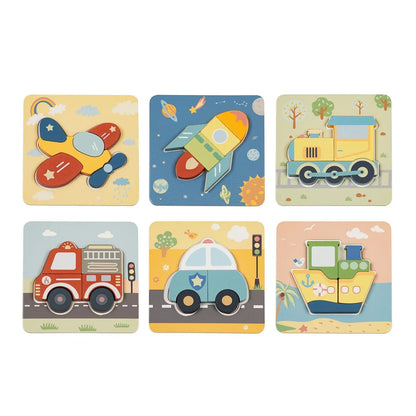 BusyKids Set de puzzles "Transport" BusyKids Europe s.r.o.