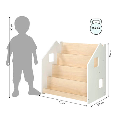 Bibliothèque enfant - Couleur blanche BusyKids Europe s.r.o.