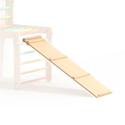 Grand toboggan en bois