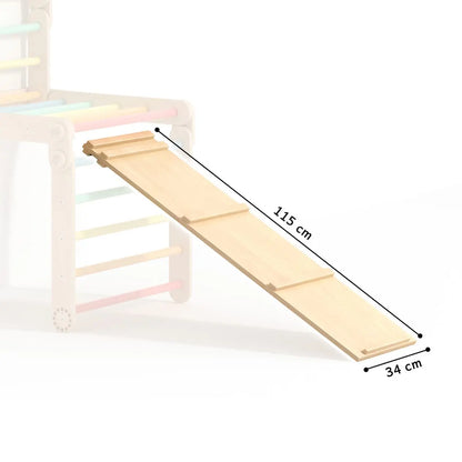 Grand toboggan en bois Busykids