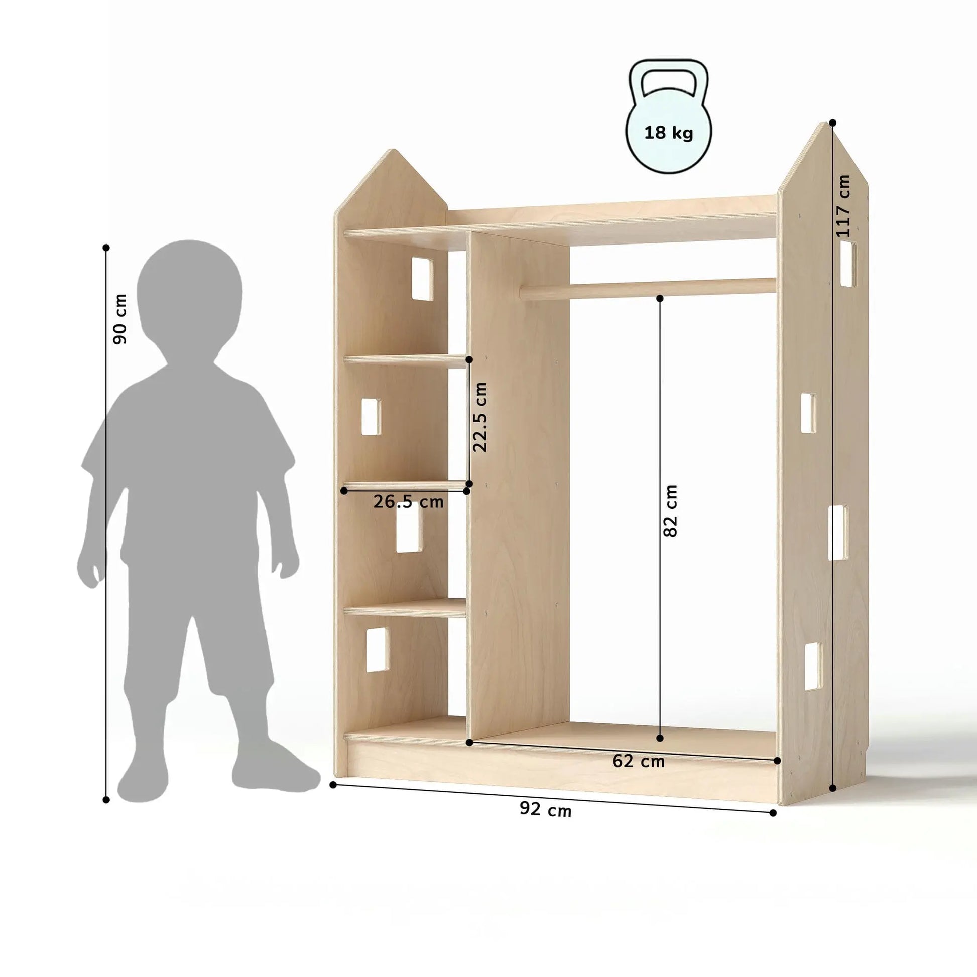 Penderie Montessori BusyKids BusyKids Europe s.r.o.