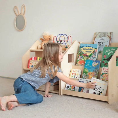 Ensemble - Bibliothèque enfant + Étagère à jouets - édition limitée BusyKids Europe s.r.o.