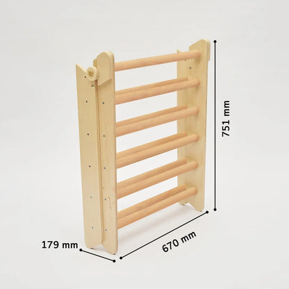 Ensemble - Triangle de Pikler et un grand toboggan à double face BusyKids Europe s.r.o.