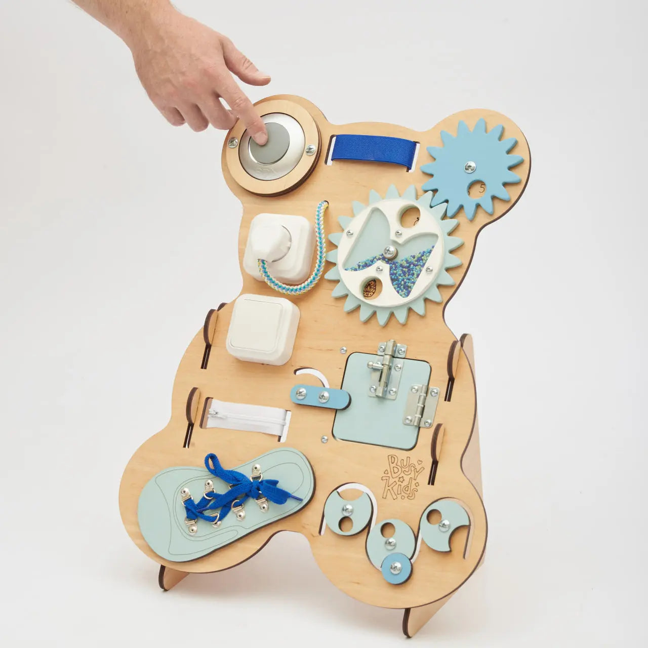 Busy Board «Ourson Curieux» - Jouet éducatif BusyKids Europe s.r.o.