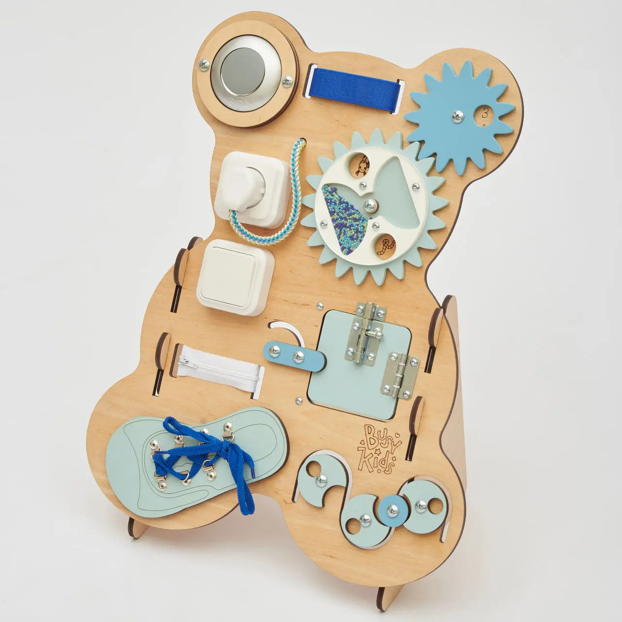 Busy Board «Ourson Curieux» - Jouet éducatif BusyKids Europe s.r.o.