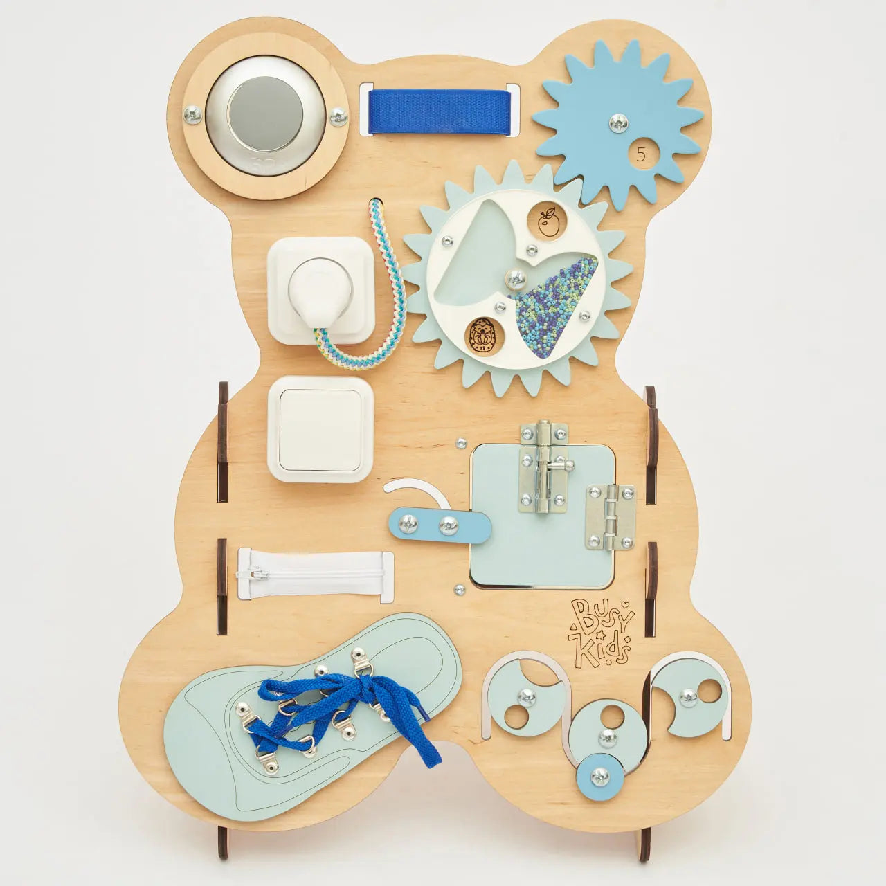 Busy Board «Ourson Curieux» - Jouet éducatif BusyKids Europe s.r.o.
