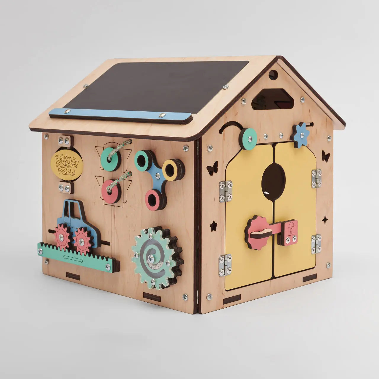 Busy board Maisonnette éducative en bois Mini BusyKids Europe s.r.o.