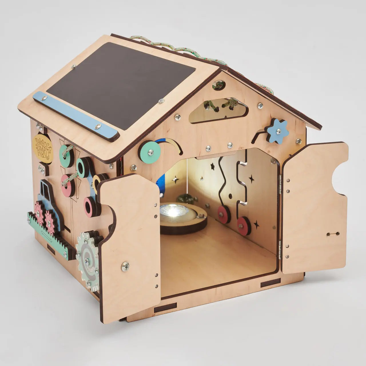 Busy board Maisonnette éducative en bois Mini BusyKids Europe s.r.o.