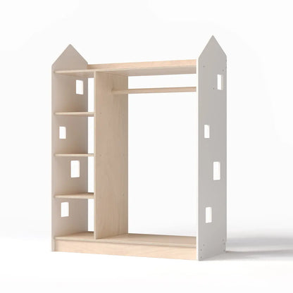 Penderie Montessori BusyKids - Couleur blanche