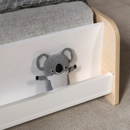 Lit Montessori extensible en forme de maison avec éclairage LED – Couleur blanche BusyKids Europe s.r.o.