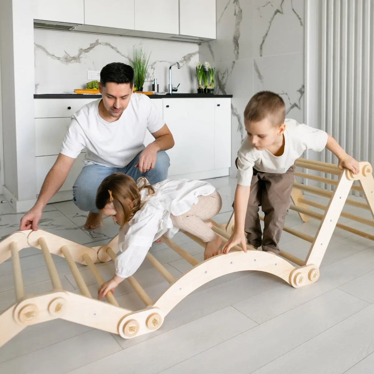 Grand ensemble d’escalade inclinable - Set L BusyKids Europe s.r.o.