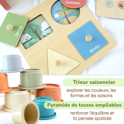 Coffret de Jeu Montessori pour les enfants de 12 à 18 mois BusyKids Europe s.r.o.