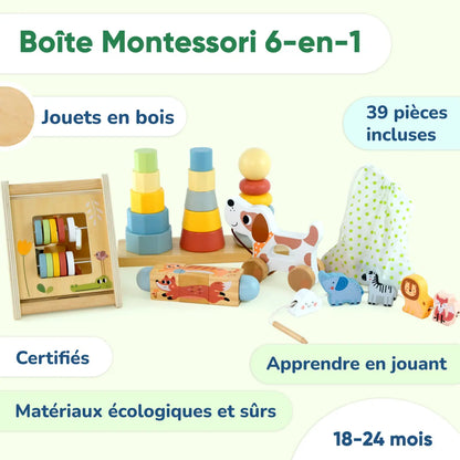 Coffret de Jeu Montessori - ensemble pour les enfants de 18 à 24 BusyKids Europe s.r.o.