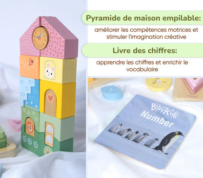 Coffret de Jeu Montessori pour les enfants de 24 à 36 mois BusyKids BusyKids Europe s.r.o.