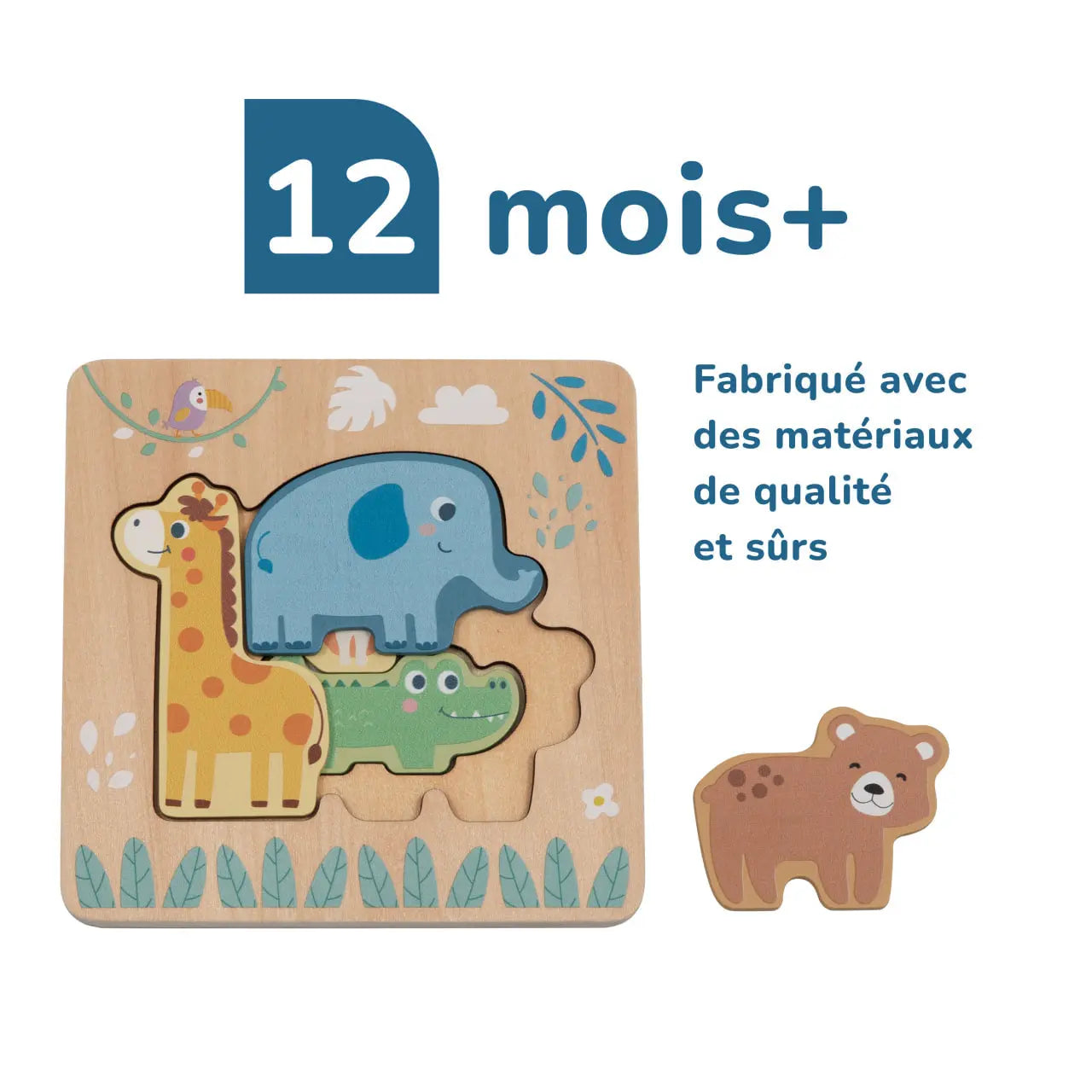 BusyKids Puzzle "Animaux" BusyKids Europe s.r.o.