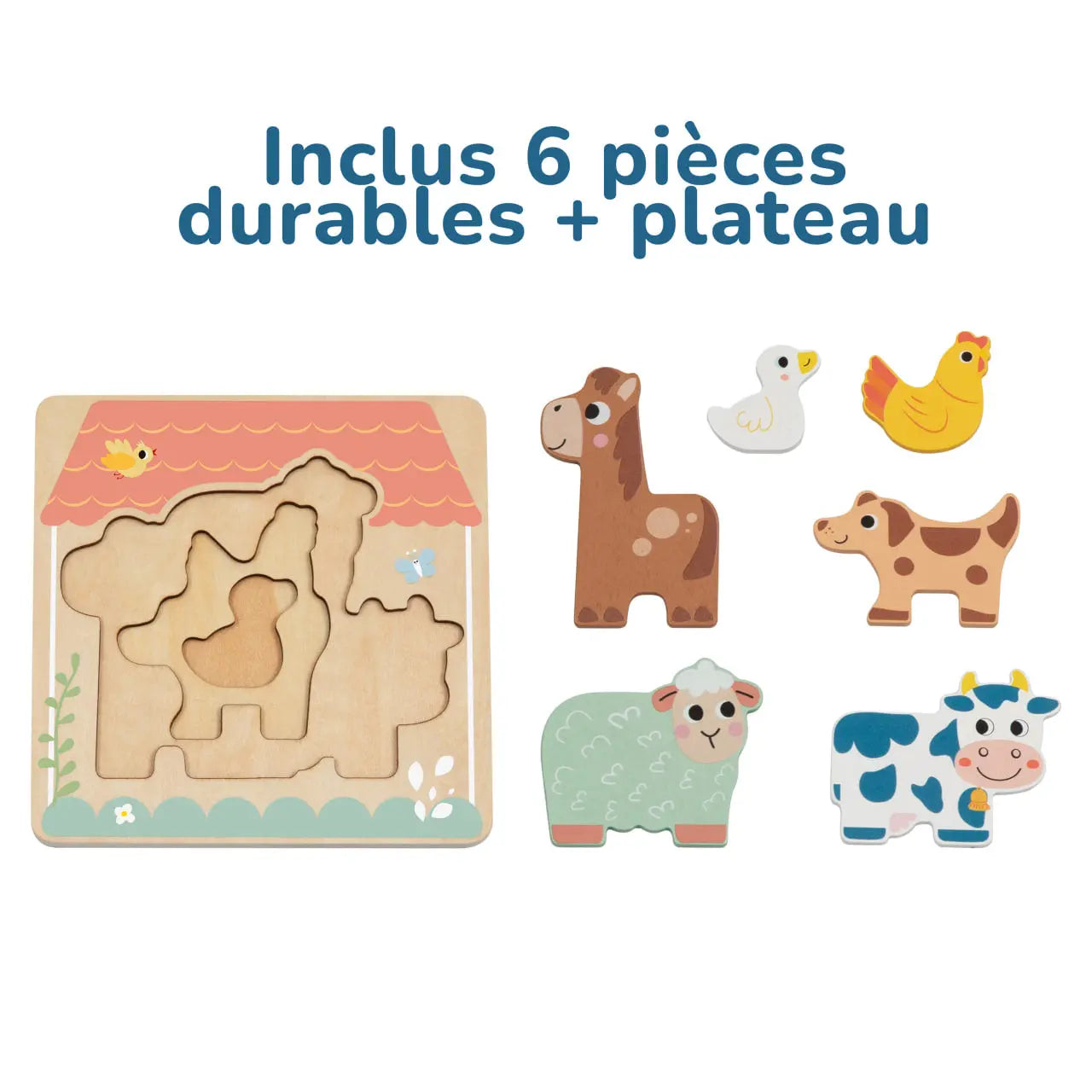 BusyKids Puzzle "Ferme" BusyKids Europe s.r.o.