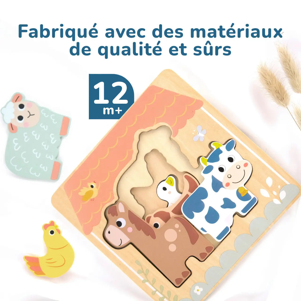 BusyKids Puzzle "Ferme" BusyKids Europe s.r.o.