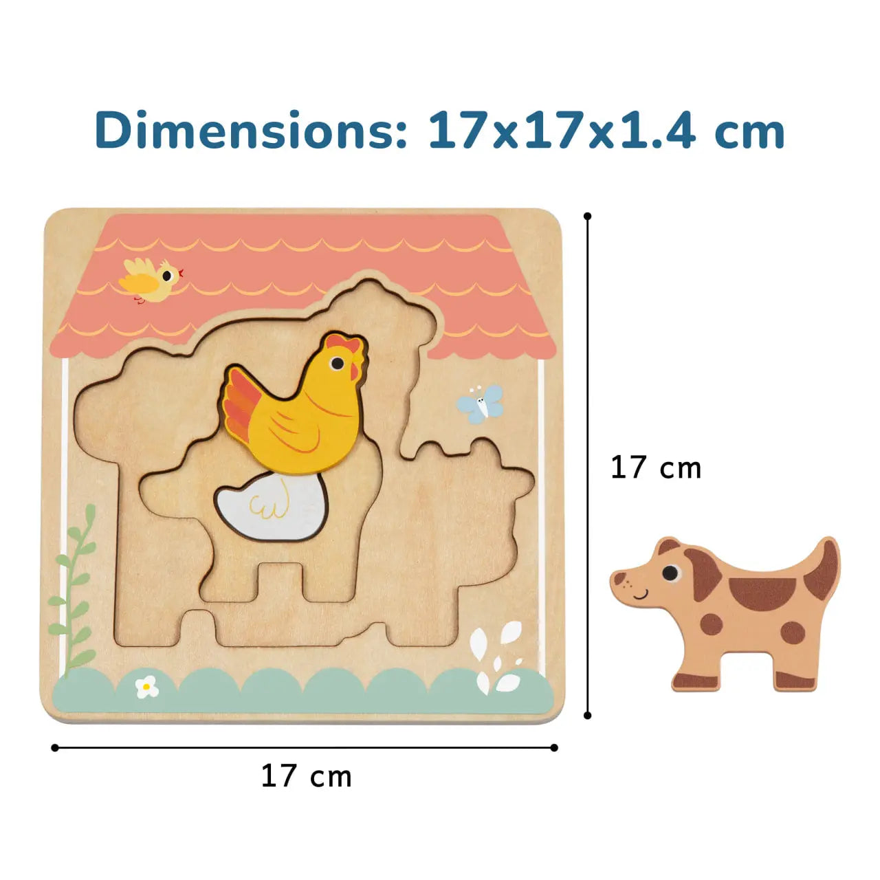 BusyKids Puzzle "Ferme" BusyKids Europe s.r.o.