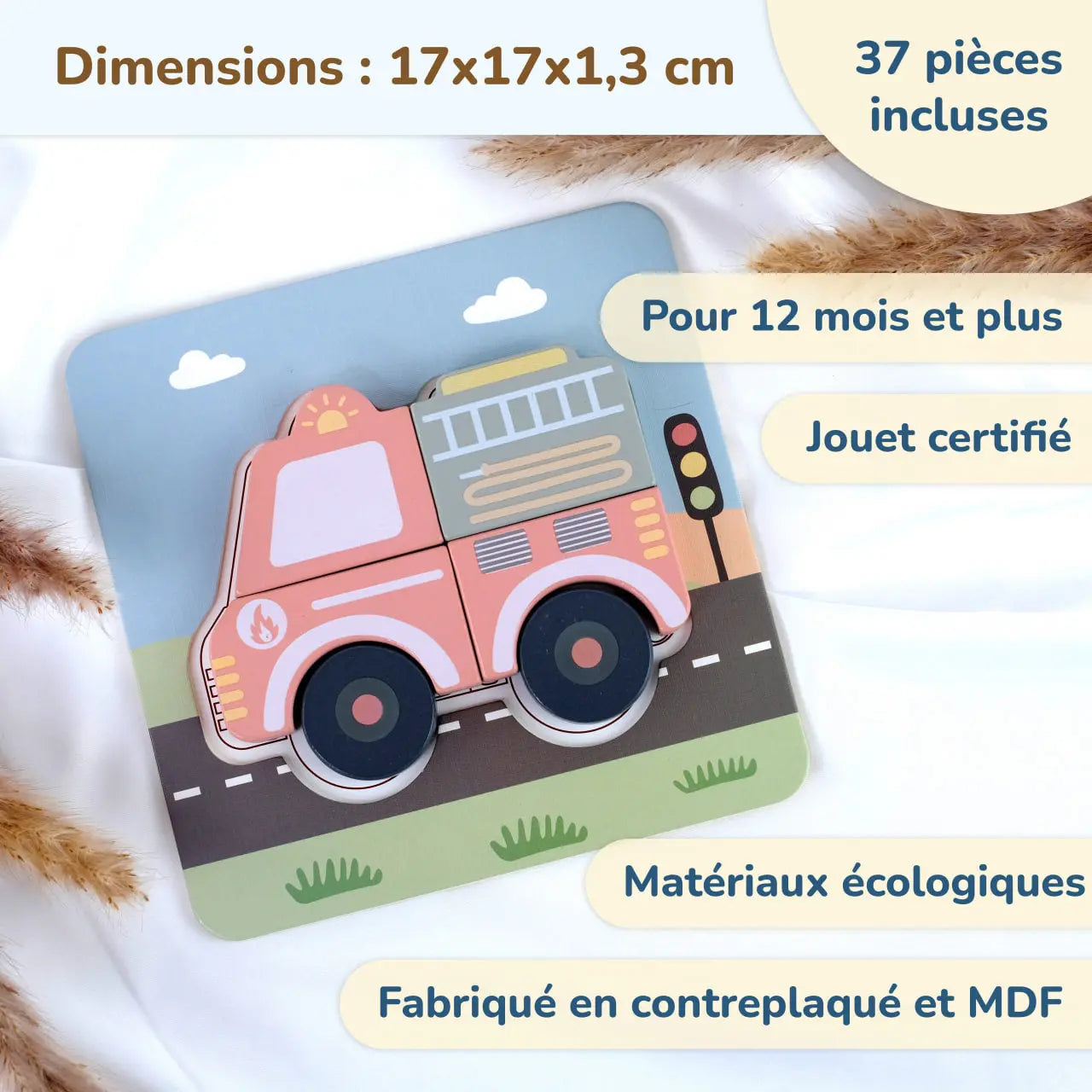 BusyKids Set de puzzles "Transport" BusyKids Europe s.r.o.