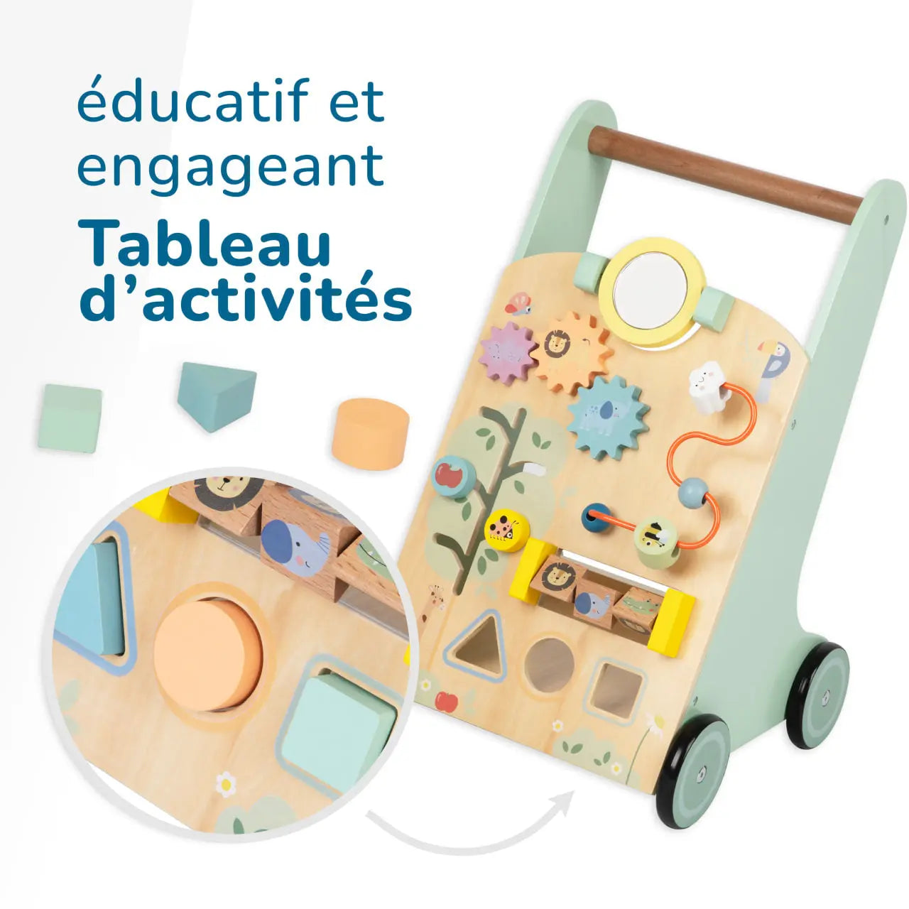 Trotteur en bois pour enfants BusyKids BusyKids Europe s.r.o.