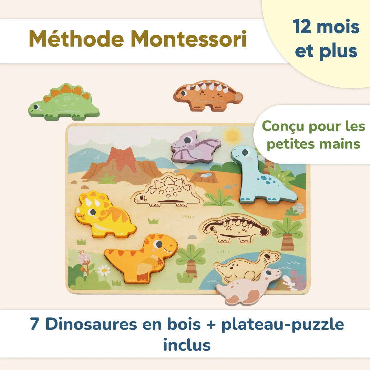BusyKids puzzle "Dinosaures" BusyKids Europe s.r.o.