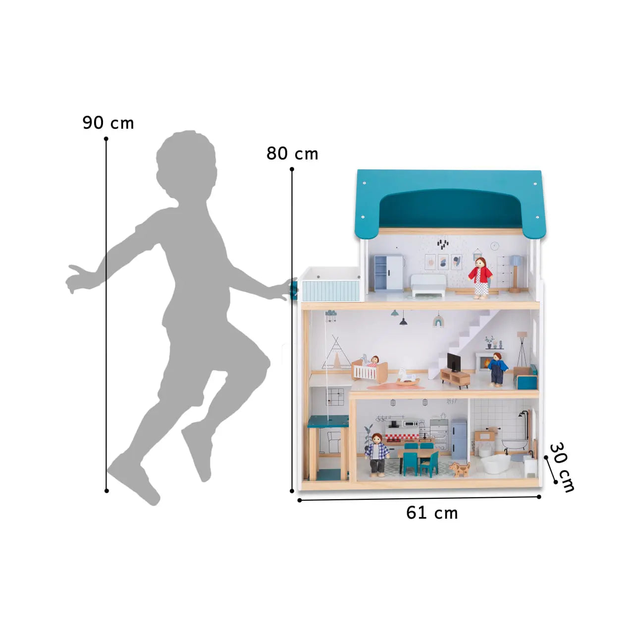 Maison de Poupée BusyKids BusyKids Europe s.r.o.