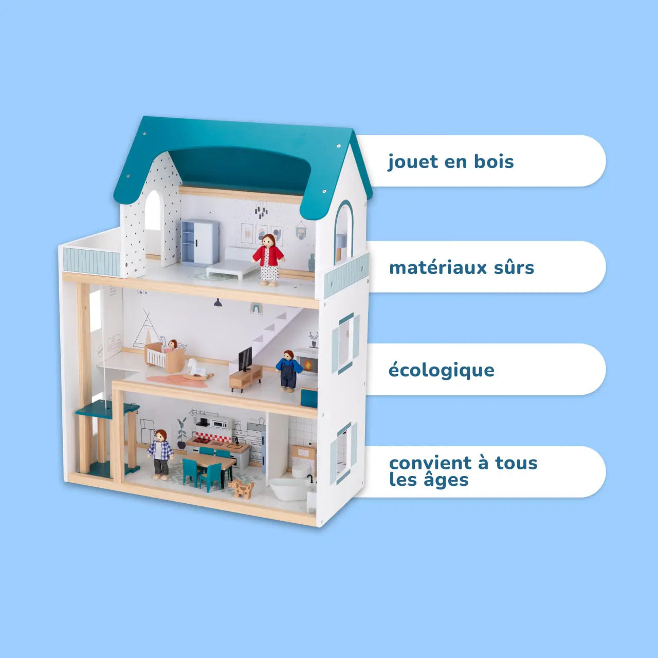 Maison de Poupée BusyKids BusyKids Europe s.r.o.