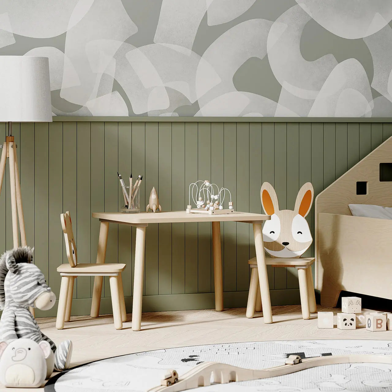 Ensemble de Deux Chaises et une Table Compacte BusyKids Europe s.r.o.
