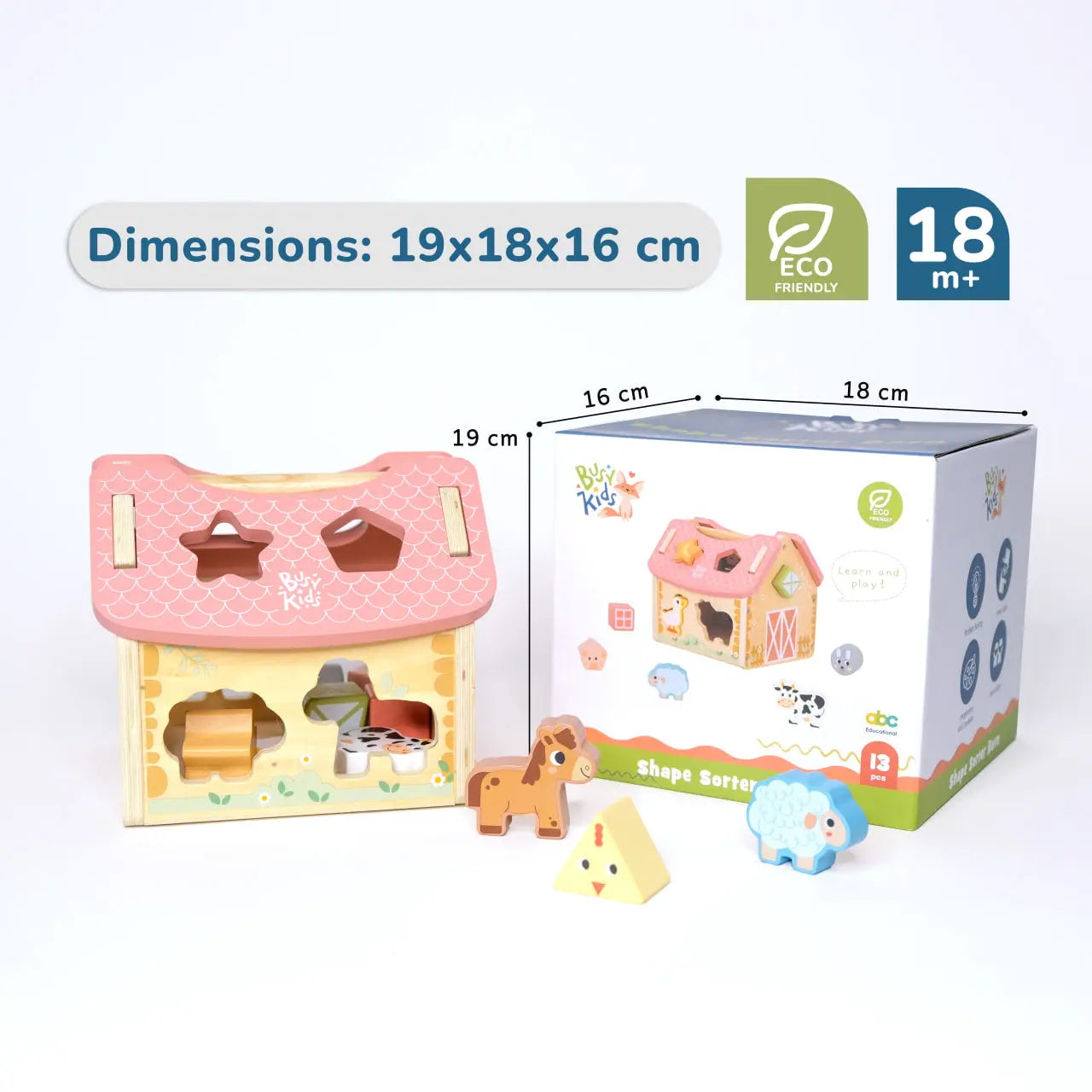 Busykids maison à formes BusyKids Europe s.r.o.