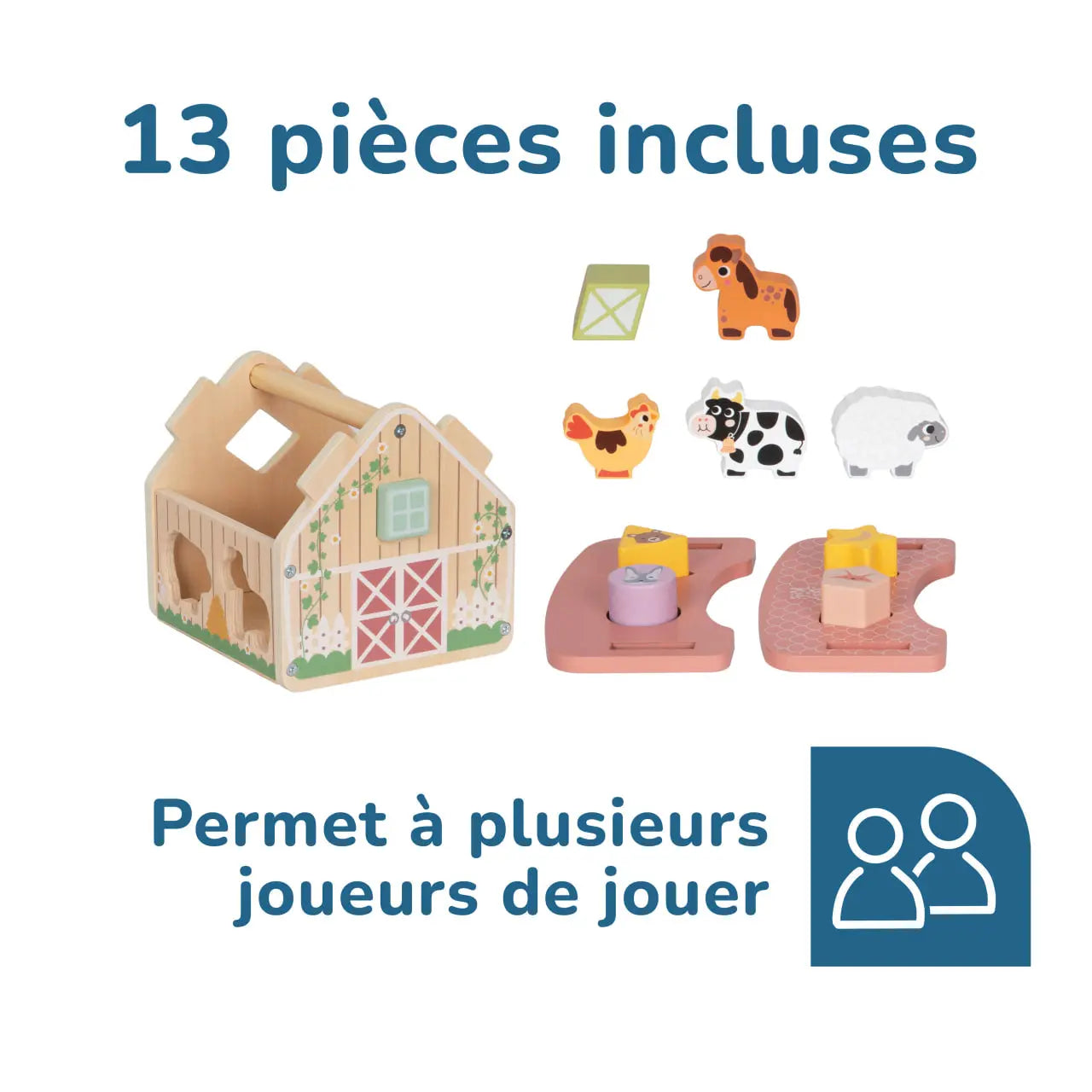 Busykids maison à formes BusyKids Europe s.r.o.