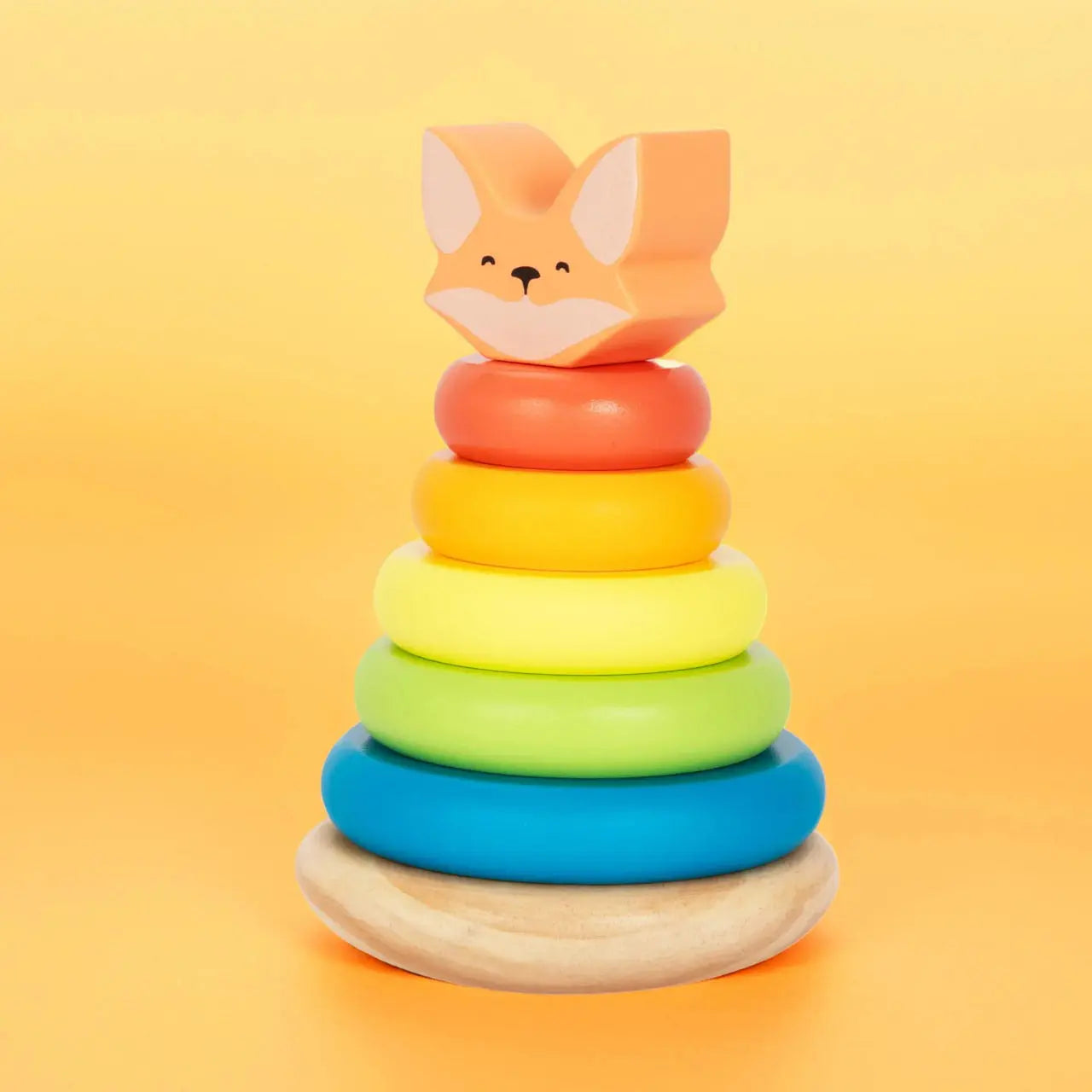 Pyramide en bois pour enfants "Renardeau" de BusyKids BusyKids Europe s.r.o.