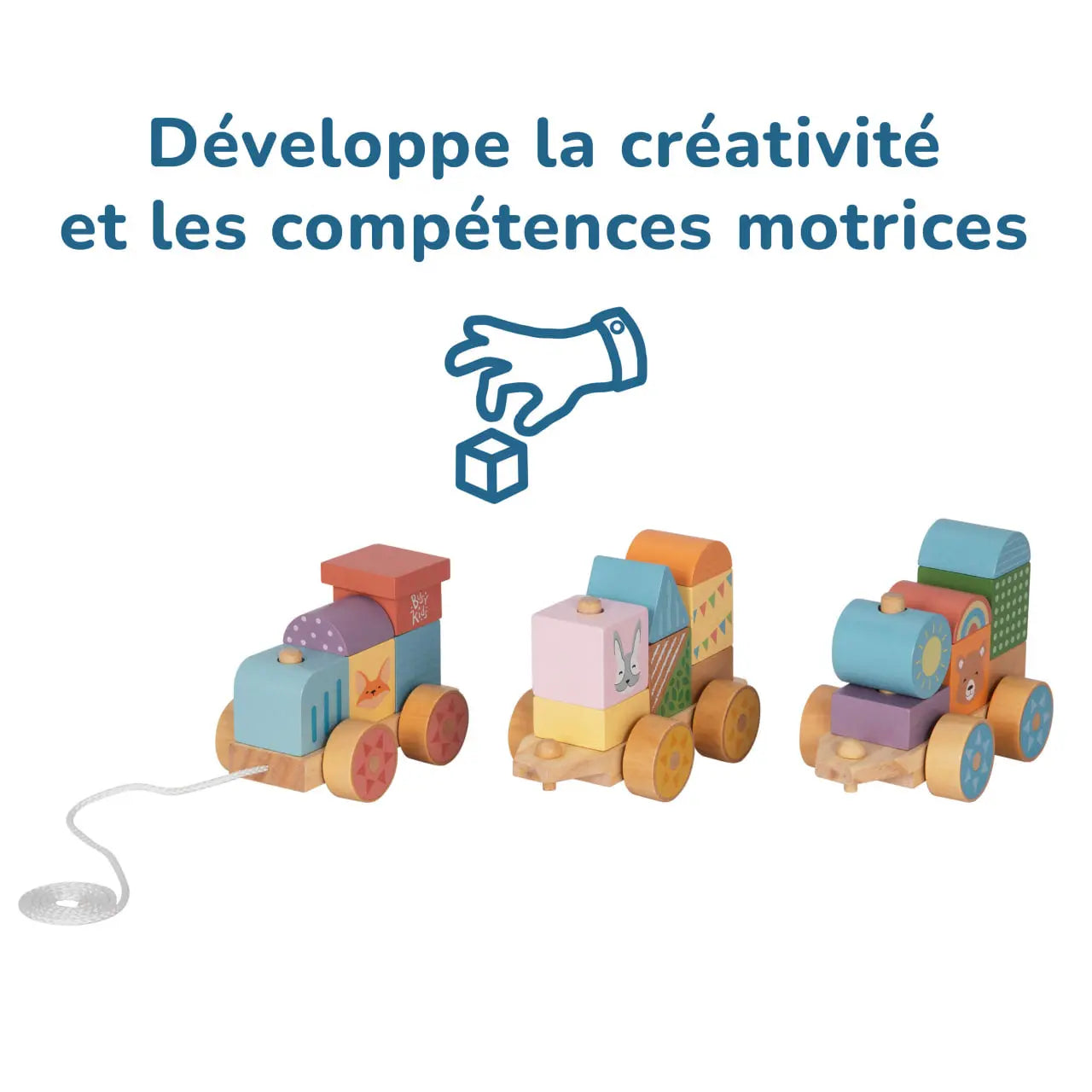 BusyKids Train à Blocs BusyKids Europe s.r.o.